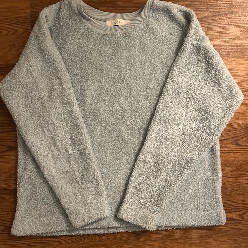 Cozy Light Blue Sweater